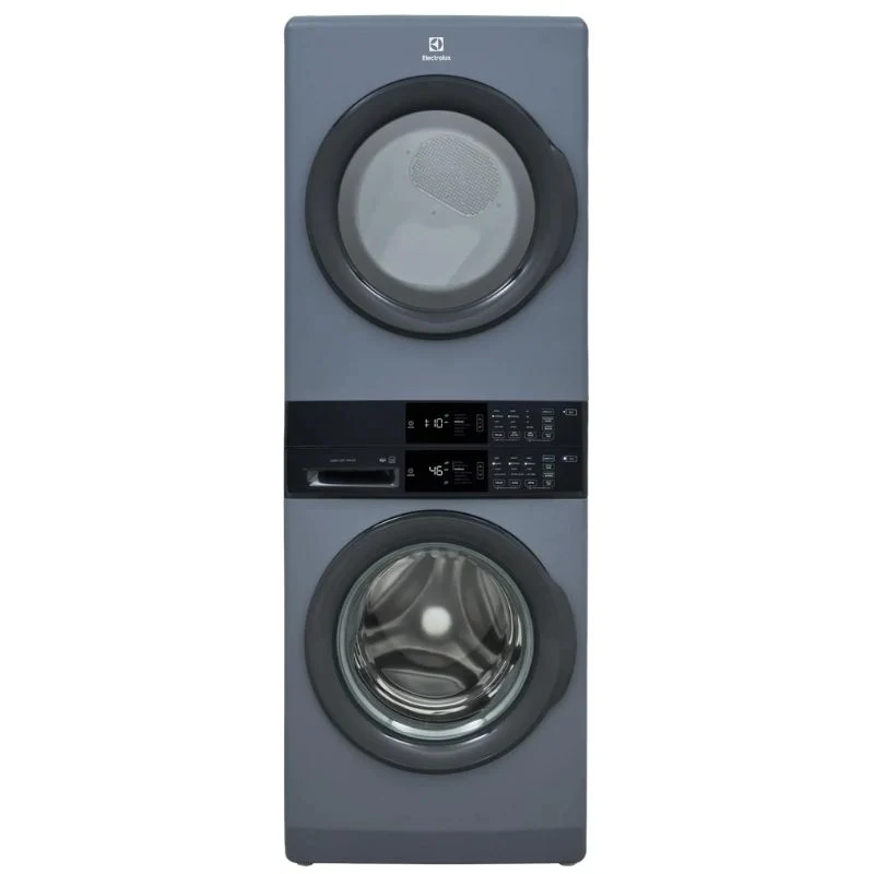 ELTE730CAD - LAUNDRY CENTERS - Electrolux - Stacked Washer/Dryer - Electric - Denim Blue - Open Box