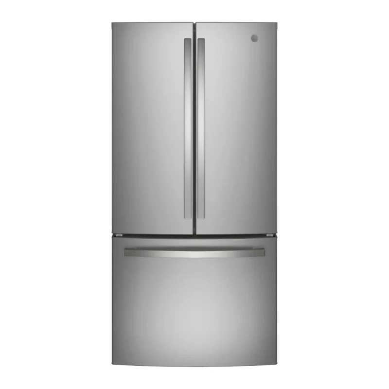 GWE19OYLFS - REFRIGERATORS - GE - French 3-Door - Stainless Steel - Open Box