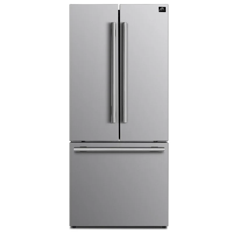 FFFFD1974-31SB - REFRIGERATORS - Forno - French 3-Door - Stainless Steel - New