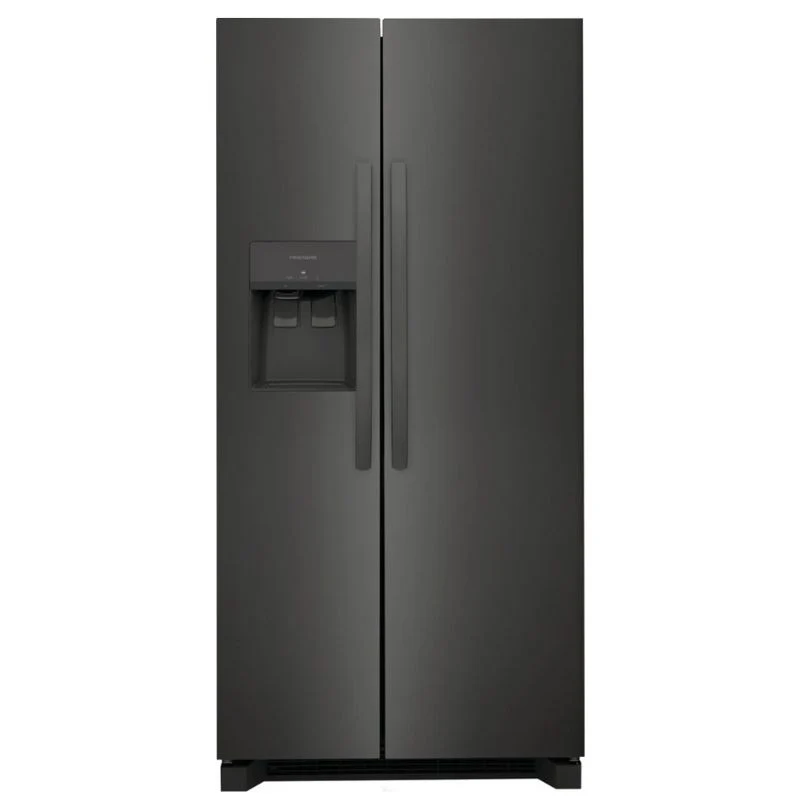 FRSS2323AD - REFRIGERATORS - Frigidaire - Side by Side - Black Stainless - Open Box