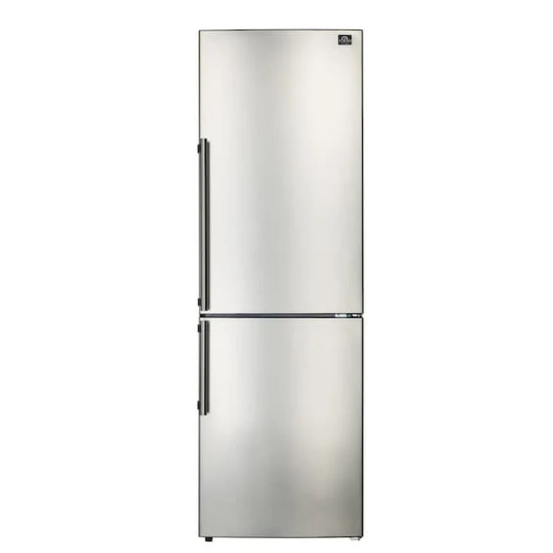 FFFFD1948-24RS - REFRIGERATORS - Forno - Bottom Freezer - Stainless Steel - Open Box
