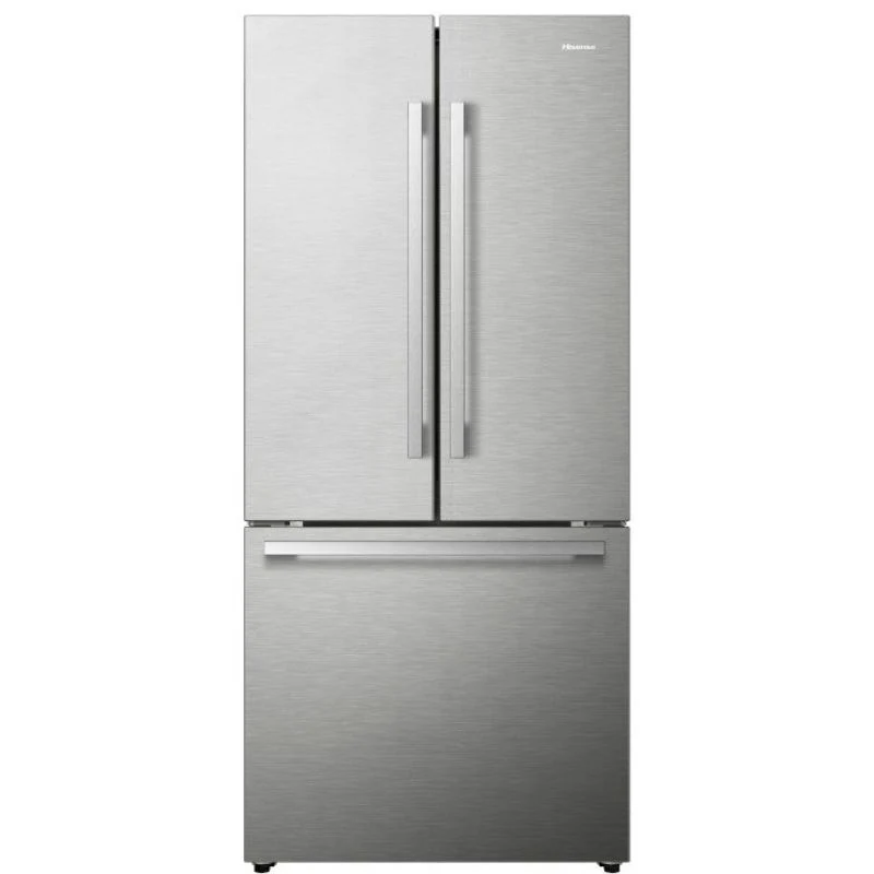 RF210N6AHE - REFRIGERATORS - Hisense - French 3-Door - Grey - Open Box