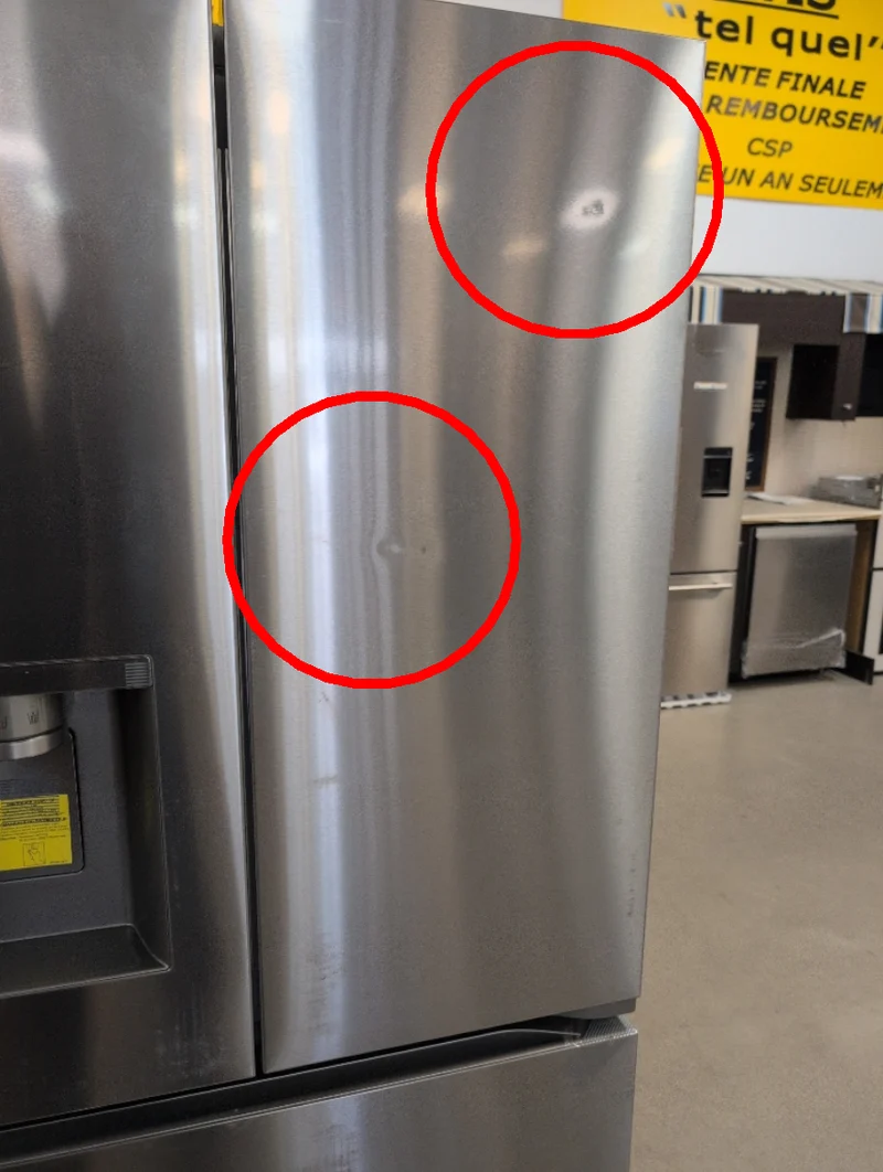 LRYXS3106S - REFRIGERATORS - LG - French 3-Door - Stainless Steel - Open Box