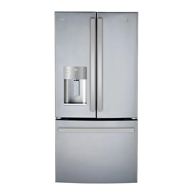 PYE18HYRCFS - REFRIGERATORS - GE - French 3-Door - Stainless Steel - Open Box