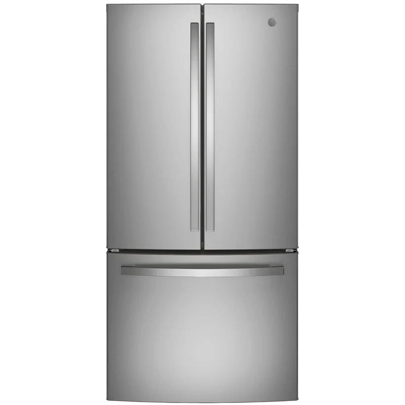 GWE19JYLFS - REFRIGERATORS - GE - French 3-Door - Stainless Steel - Open Box