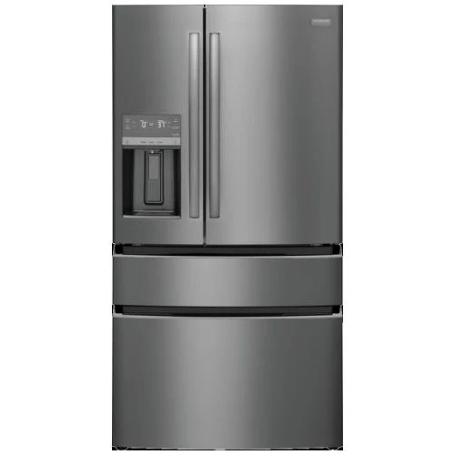 GRMC2273CD - REFRIGERATORS - Frigidaire - French 4-Door - Black Stainless - New