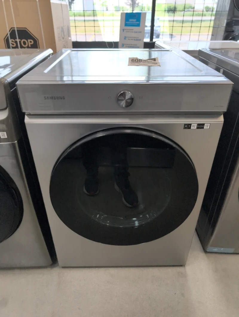 DVE53BB8700TAC - DRYERS - Samsung - Electric - Stainless Steel - Open Box