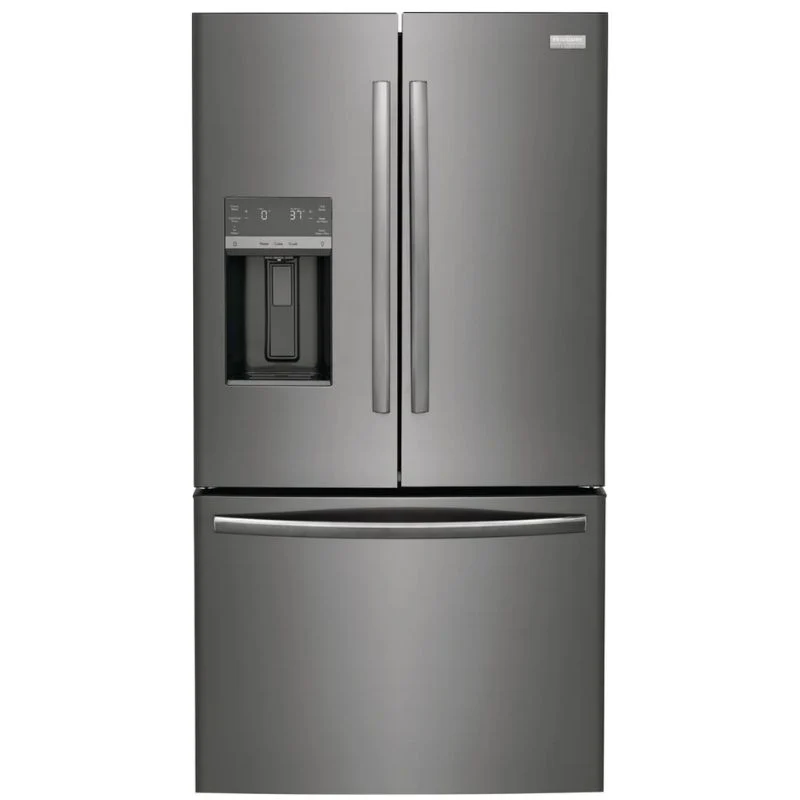 GRFS2853AD - REFRIGERATORS - Frigidaire - French 3-Door - Black Stainless - New