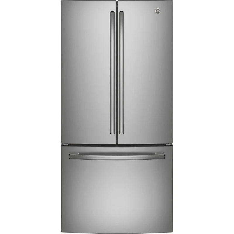 GNE25DYRKFS - REFRIGERATORS - GE - French 3-Door - Stainless Steel - Open Box
