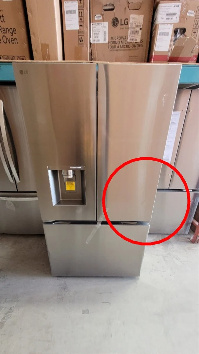 LRYXS3106S - REFRIGERATORS - LG - French 3-Door - Stainless Steel - Open Box