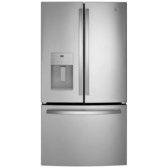 GYE21JYMFS - REFRIGERATORS - GE - French Door 3-Door - Stainless Steel - Open Box