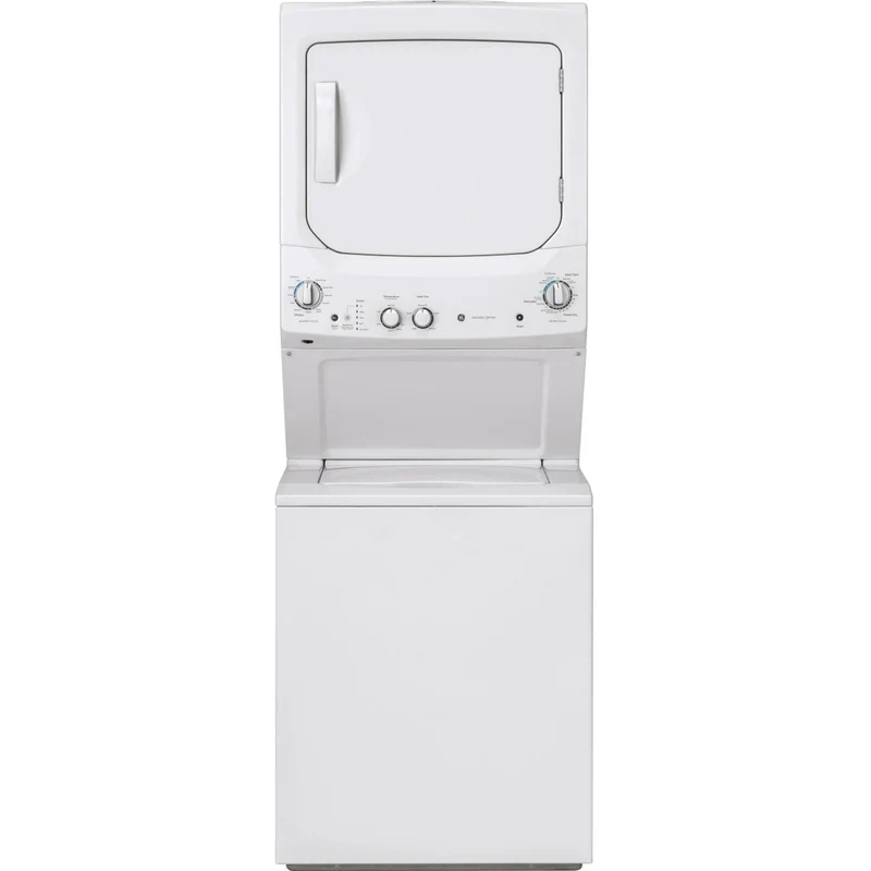 GUD27ESMMWW - LAUNDRY CENTERS - GE - Stacked Washer/Dryer - Electric - White - Open Box