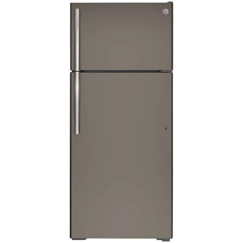 GTE18GMNRES - REFRIGERATORS - GE - Top Freezer - Slate Grey - Open Box