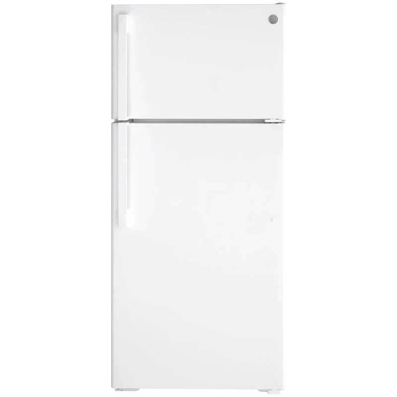 GTE17GTNRWW - REFRIGERATORS - GE - Top Freezer - White - Open Box