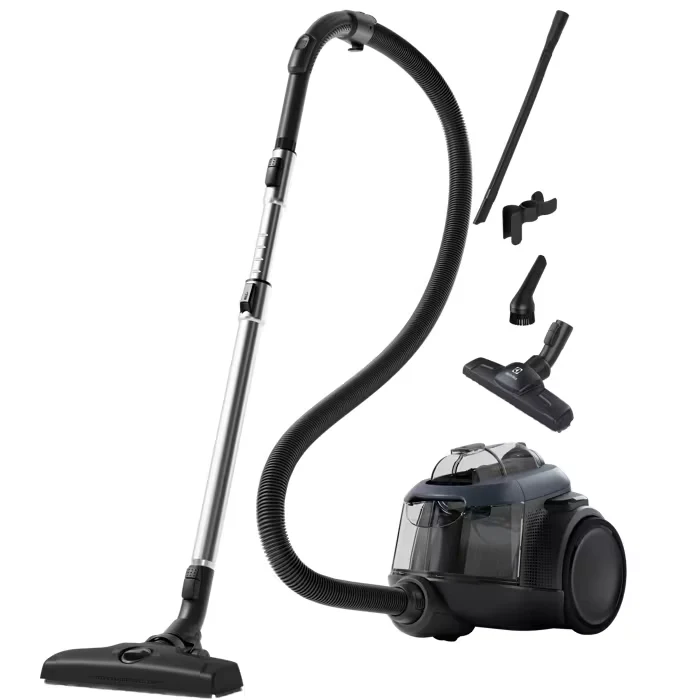 Aspirateur traîneau bleu denim sans sac Clean 600 ELECTROLUX EL61C3DB