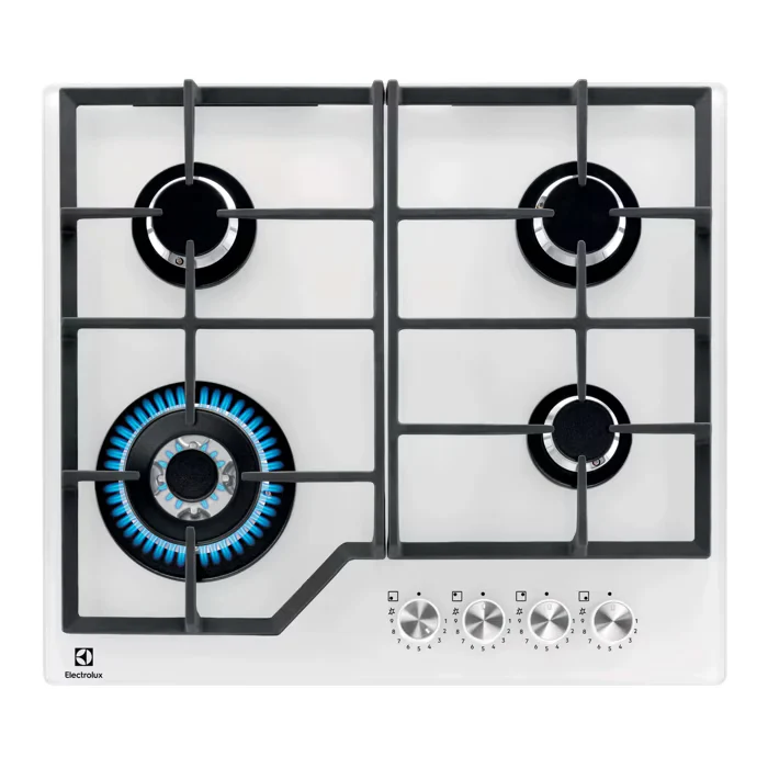 Plaque Gaz 4 foyers Gaz on Glass ELECTROLUX KGG64362W