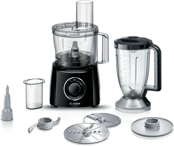 Robot culinaire, MultiTalent 3, 800 W, Noir, noir BOSCH MCM3231B