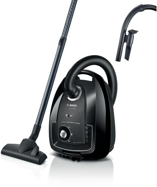 Série 4, Aspirateur avec sac, Noir BOSCH BGB38BA1
