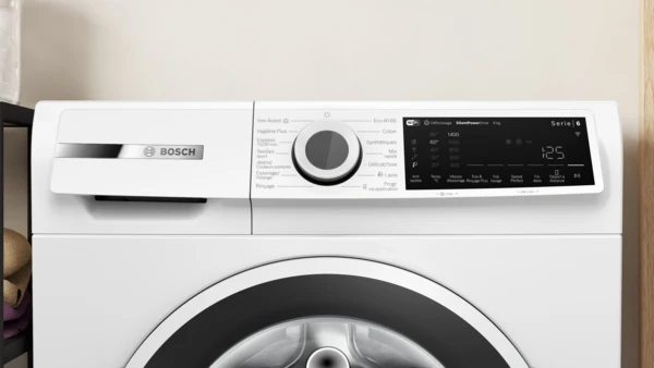 Série 6, Machine à laver hublot, 9 kg, max. 1400 tr/min BOSCH WGJ24407FR