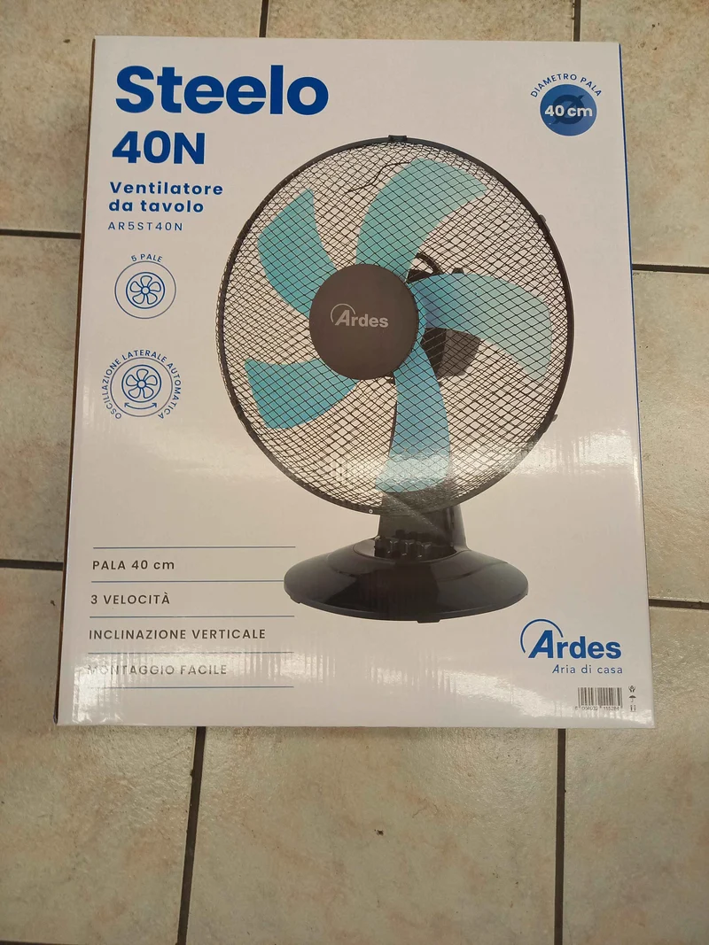 Ardes Steelo 40N (AR5ST40N) — Ventilateur de Table