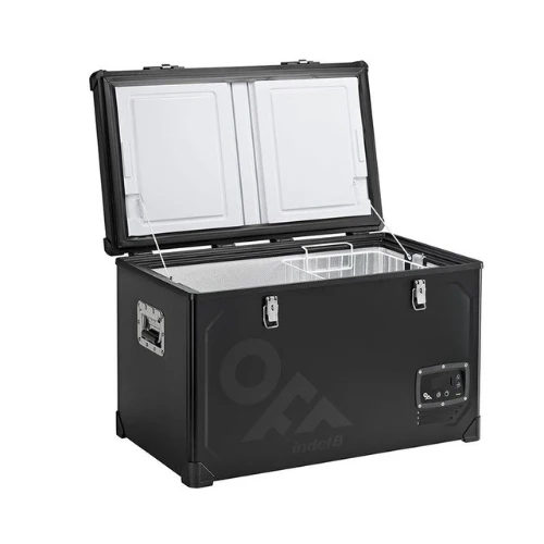 Glacière à compresseur, 71 L, Indel B TB74 STEEL BLACK