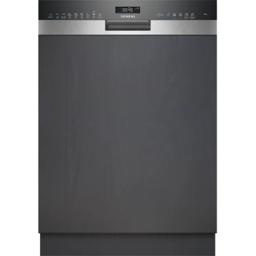 iQ500, Lave-vaisselle encastrable avec bandeau, 60 cm, Acier brossé SIEMENS SN55ES12CE