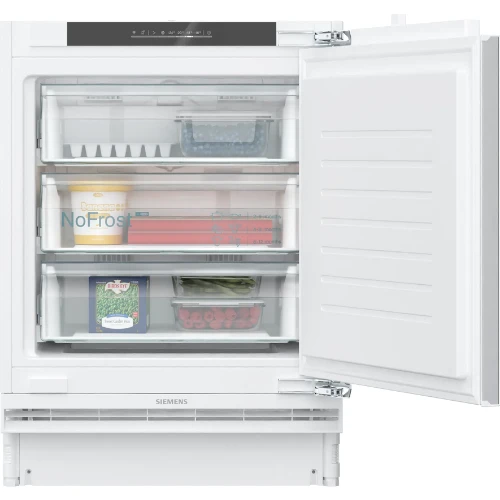 iQ500, Congélateur intégrable, 82 x 59.8 cm, Charnières pantographes softClose SIEMENS GU21NADE0