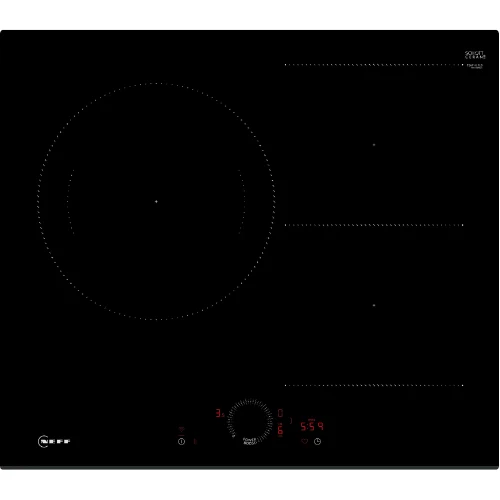 N 70, Table à induction, 60 cm, Noir, sans cadre NEFF T56FHL1L0
