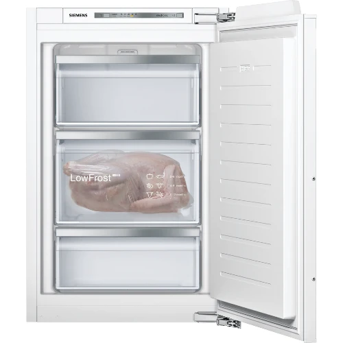 iQ500, Congélateur intégrable, 87.4 x 55.8 cm, Charnières pantographes softClose SIEMENS GI21VADE0