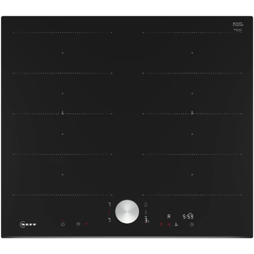 N 90, Table à induction, 60 cm, Noir, sans cadre NEFF T66FTX4L0