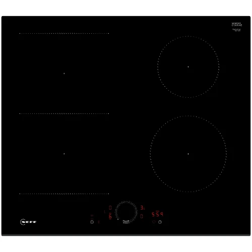 N 70, Table à induction, 60 cm, Noir, sans cadre NEFF T56FHS1L0