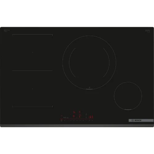 Série 6, Table à induction, 80 cm, Noir, sans cadre BOSCH PVS831HC1E