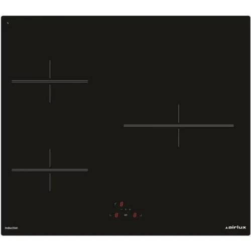 Table Induction noire 60cm 3 foyers AIRLUX ATI630BK(F)