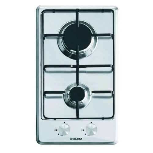 Table de cuisson gaz 2 feux Glem GT32IX