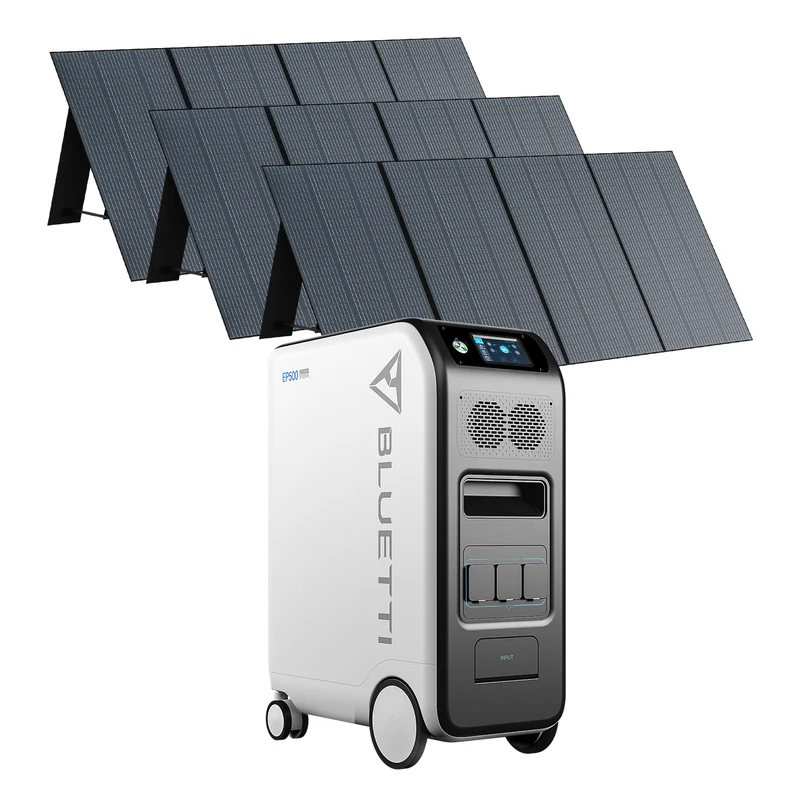 BLUETTI EP500 + 3*PV350 Groupe électrogène solaire