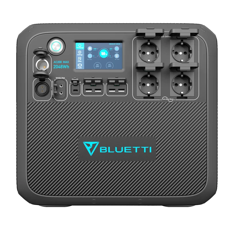 BLUETTI AC200MAX Station électrique extensible | 2200 W / 2048 Wh