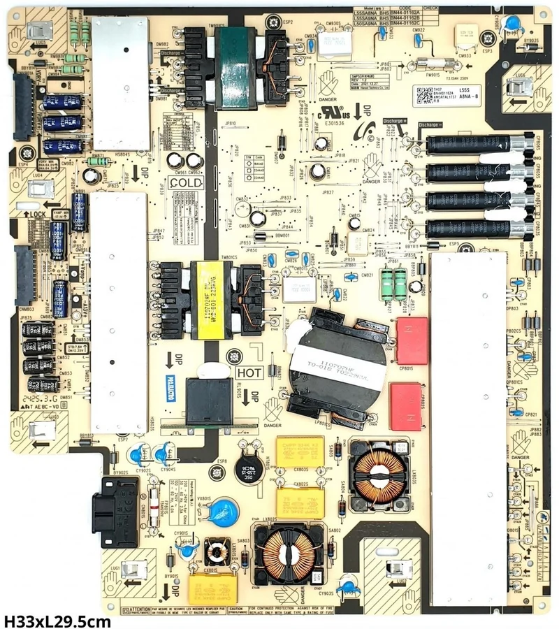 Puissance d'alimentation TV SAMSUNG QE75QN85BAT