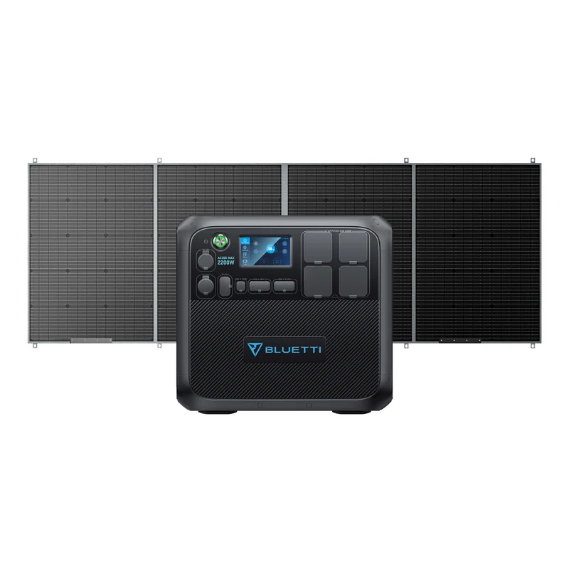 BLUETTI AC200MAX + PV420 Groupe électrogène solaire