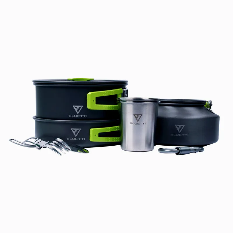 BLUETTI Kit de casseroles pour camping