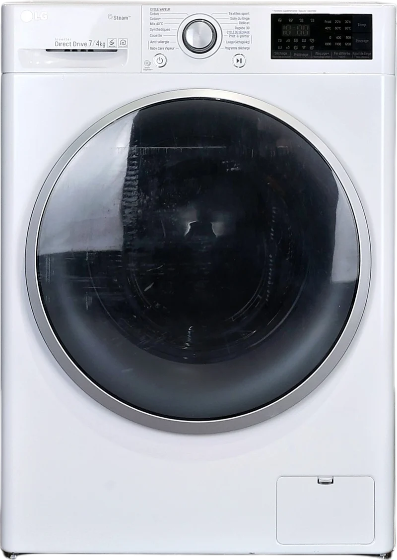 Lave-linge Sechant 7 kg Reconditionné LG F742j71wrs