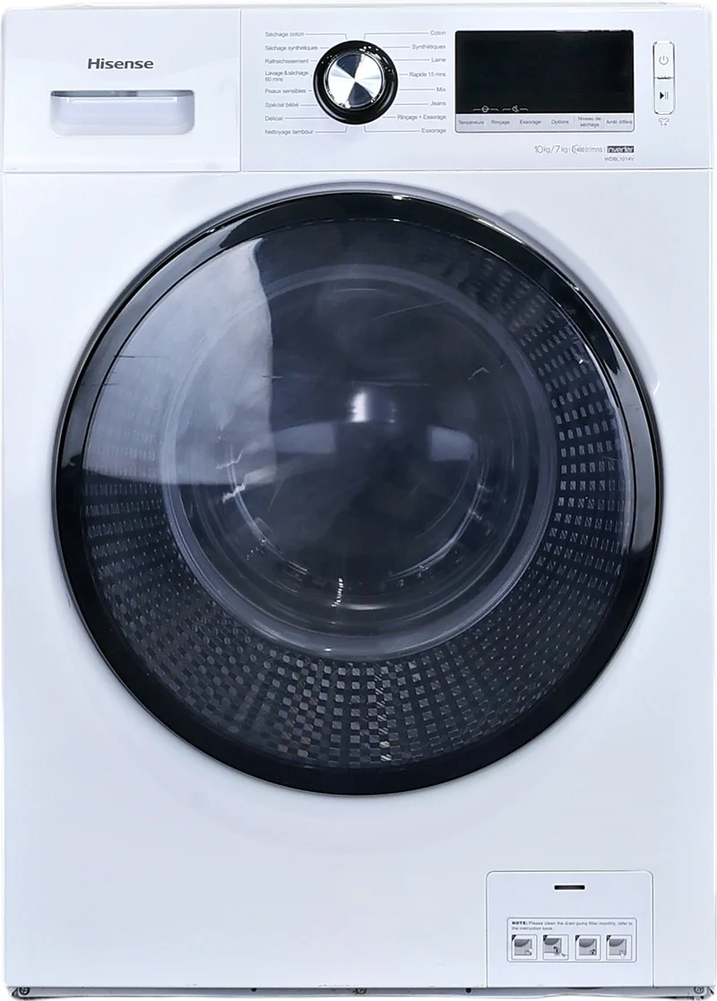 Lave-linge Sechant 10 kg Reconditionné HISENSE WDBL1014V