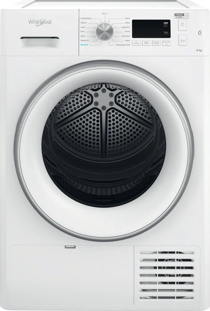 Seche-linge Pompe à Chaleur 8 kg Reconditionné WHIRLPOOL FFTM1182WSFRR