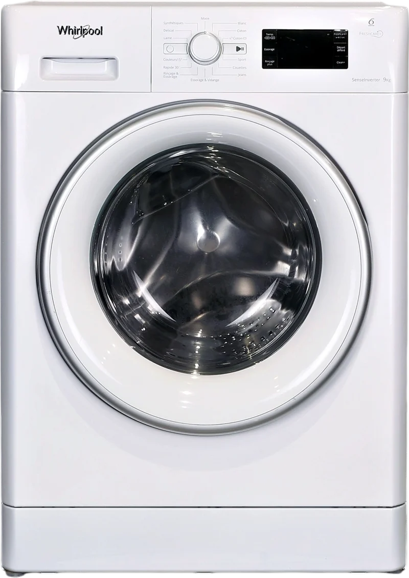 Lave-linge Hublot 9 kg Reconditionné WHIRLPOOL FWG91484WSFR
