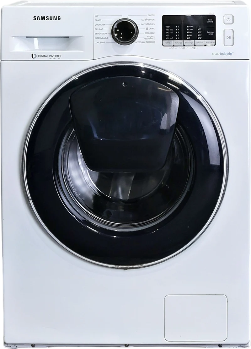 Lave-linge Hublot 8 kg Reconditionné SAMSUNG WW80K5410UW