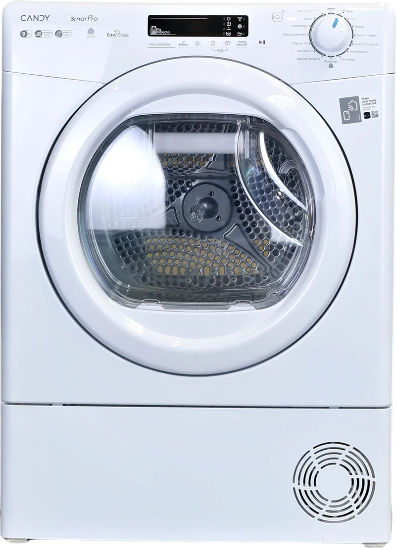 Seche-linge Pompe à Chaleur 9 kg Reconditionné CANDY CSOEH9N2DE-47