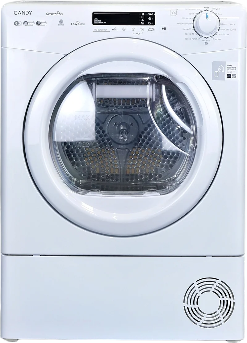 Seche-linge Pompe à Chaleur 9 kg Reconditionné CANDY CSOEH9N2DE-47