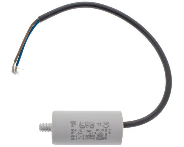 Condensateur de travail avec câble 2,5µF 450V