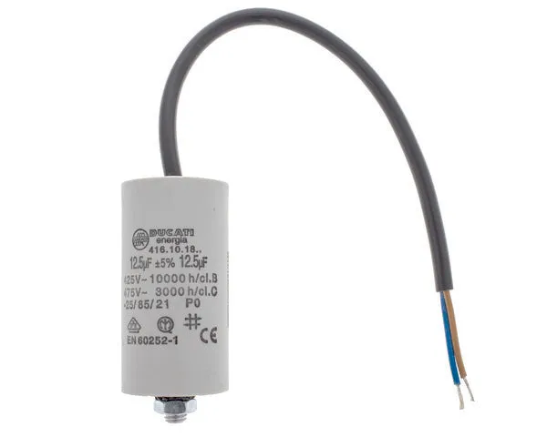 Condensateur travail avec câble 12,5 µF