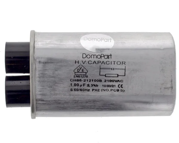 Condensateur pour four à micro-ondes 1,00 µF 2100 V