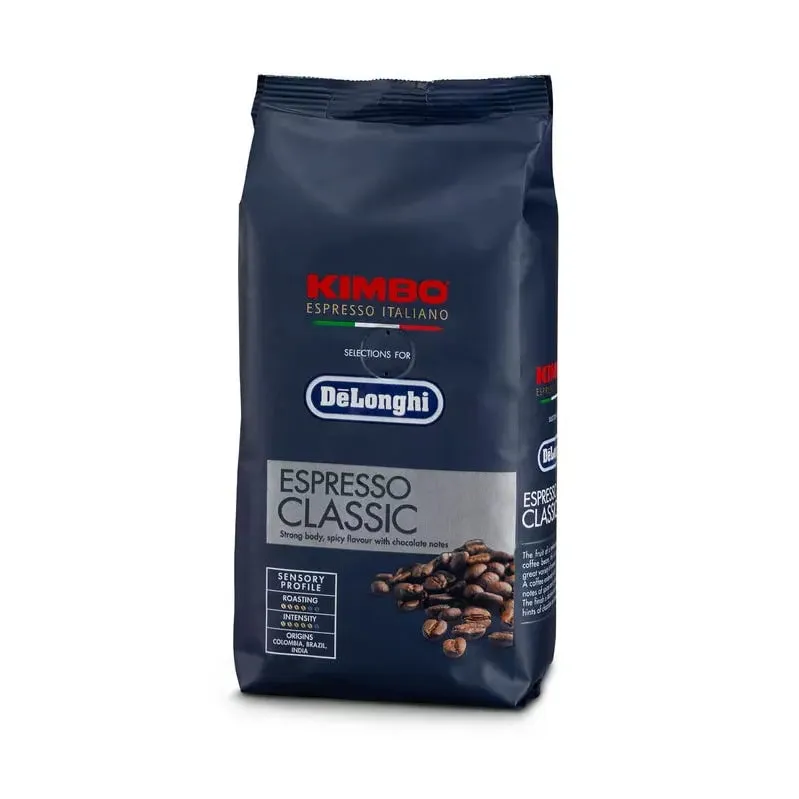 DeLonghi Café Classique Kimbo en grain 35 % Arabica 65 % Robusta 250 gr. DLSC610